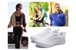 Decai-Mujeres-Zapatillas-de-Deportivos-de-Running-para-Mujer-Gimnasia-Ligero-Sneakers-Malla-Transpirable-con-Cordones-Zapatillas-Deportivas-para-Correr-Fitness-Atletico-Caminar-Zapatos-Blanco-39-EU-0-3