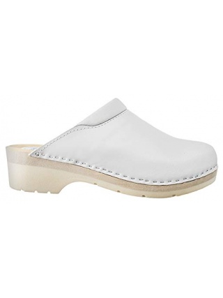 LEON 950 Zuecos Zapatos Zapatillas de Cuero para Mujer 