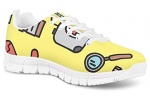 POLERO-Cartoon-Nurse-Bear-Zapatillas-para-Enfermera-para-Mujer-Hombre-con-Cordones-Transpirables-para-Correr-36-45-EU-Color-Amarillo-Talla-36-EU-0-3