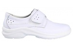 Zueco-Unisex-para-Profesionales-LUISETTI-Piel-Blanco-Pala-Lisa-Cierre-Velcro-Plantilla-Extraible-anatomica-Piso-Poliuretano-0026-Oslo-3-0-0