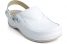 Batz fc10p zuecos anatomicos con correa blanco 