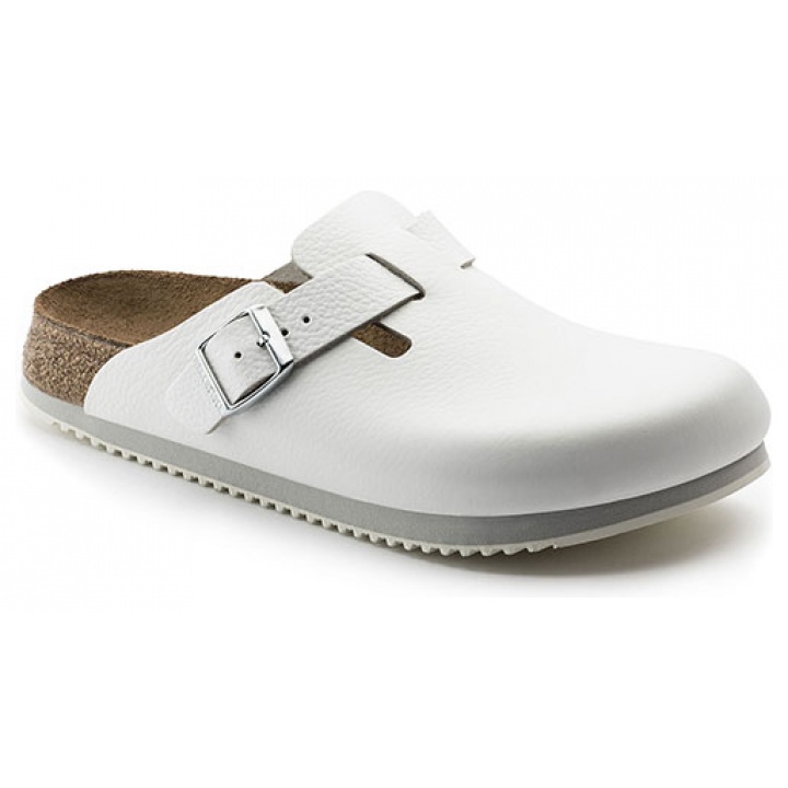 Birkenstock Professional Boston Natural Leather - Zueco de trabajo 