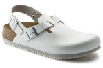 Birkenstock Tokyo Natural Leather - Zueco de trabajo 