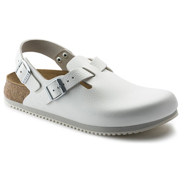 Birkenstock Tokyo Natural Leather - Zueco de trabajo 