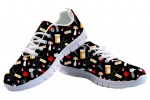 coloranimal-happy-doctor-zapatillas-enfermera-con-dibujos-negro-multicolor