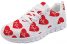 Coloranimal heartbeat 3 zapatillas sanitarias con dibujos blanco rojo 