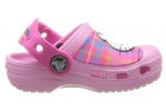 crocs-CC-Hello-Kitty-Plaid-Clog-EU-Zuecos-de-material-sinttico-nia-0-4