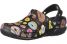 Crocs bistro graphic multi donuts zuecos estampados negro multicolor 