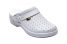 Dr scholl clog racy zuecos trabajo blanco 