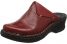 Josef seibel catalonia 48 zuecos piel con tacon rojo 