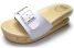 Luver 2103a sandalias de madera blanco 