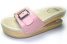 Luver 2103a sandalias de madera rosa 