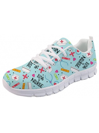 Nopersonality Love Nurse - Zapatilla de enfermera 