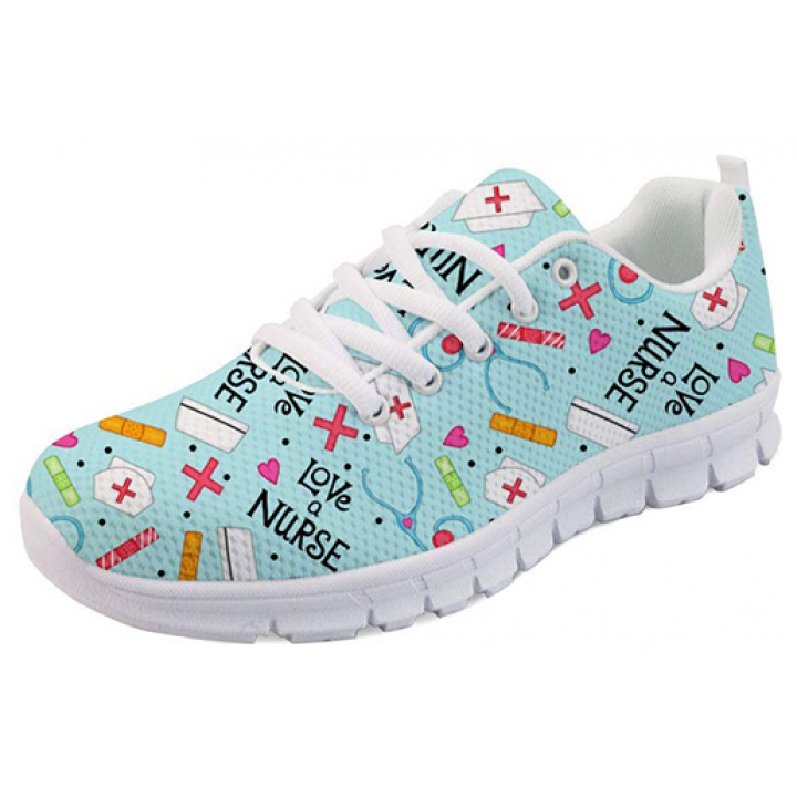 Nopersonality Love Nurse - Zapatilla de enfermera 