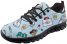 Nopersonality nurse pattern 4 zapatillas enfermera con dibujos celeste negro multicolor 