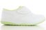 Oxypas emily zapatillas antideslizantes con velcro blanco verde 