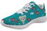 Showudesigns bear green zapatillas enfermera verde multicolor 