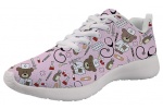 Showudesigns Bear Nurse Pink - Zapatilla de enfermera 