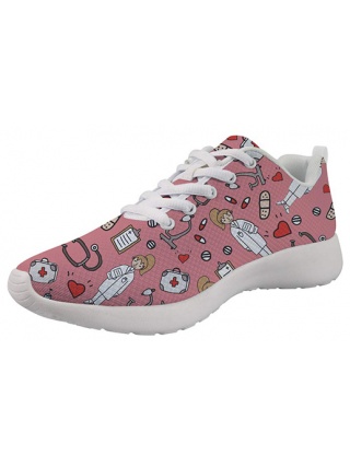 Showudesigns Nurse Design Pink - Zapatilla de enfermera 