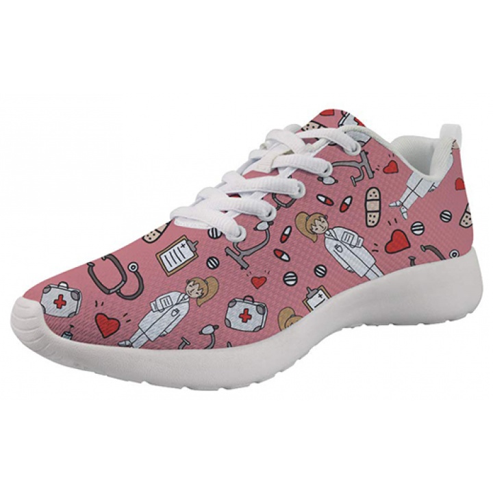 Showudesigns Nurse Design Pink - Zapatilla de enfermera 