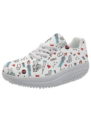 Showudesigns Nurse Style - Zapatilla de enfermera 