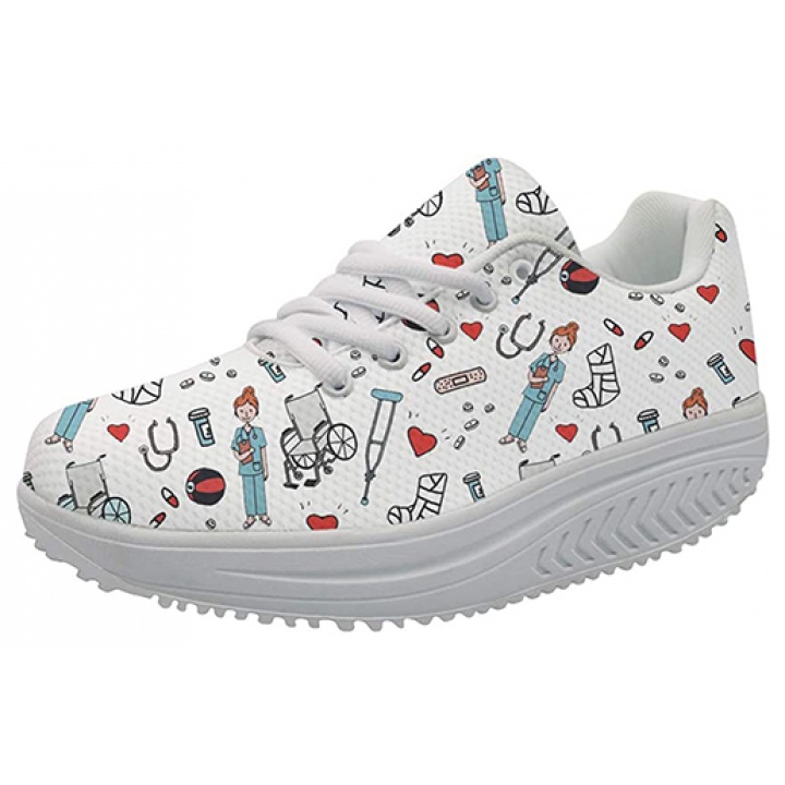 Showudesigns Nurse Style - Zapatilla de enfermera 