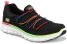 Skechers synergy loving life zapatillas deportivas ligeras con cordones negro multicolor 