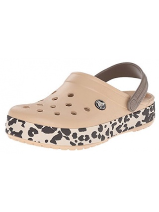 Crocs Crocband Leopard - Zueco estampado 