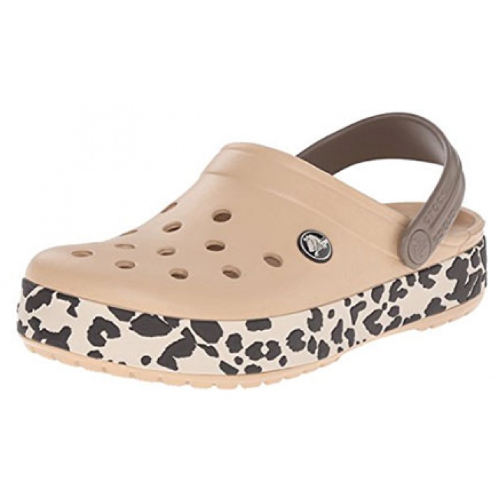 Crocs Crocband Leopard - Zueco estampado 