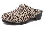 Gunnels Falun Leopardo - Zueco estampado 