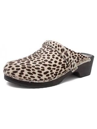 Gunnels Falun Leopardo - Zueco estampado 