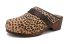 Zueco estampado falun leopardo gunnels marron negro 