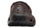 zueco-hombre-swiftwater-crocs-marron-1