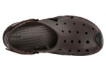 zueco-hombre-swiftwater-crocs-marron-4