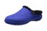 Zueco invierno origami lined crocs azul 