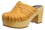 Swedish Hasbeens Huarache Slipin - Zueco de madera 