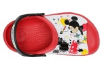 zueco-mickey-plaint-splatter-crocs-rojo-4