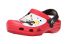 Zueco mickey plaint splatter crocs rojo 