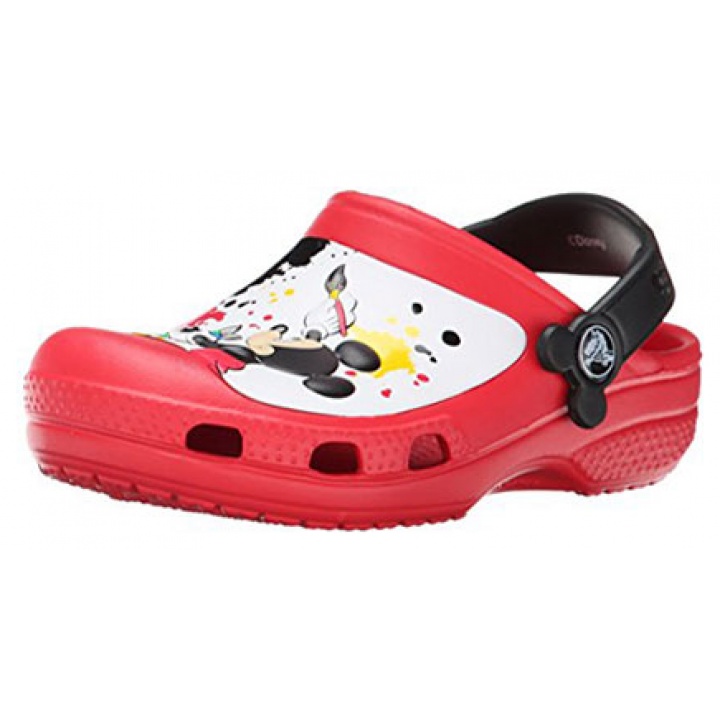 Crocs Mickey Mouse Paint Splatter - Zueco Niño 