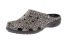 Zueco mujer freesail animal crocs negro 