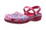 Zueco mujer karin floral crocs rosa 