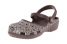 Zueco mujer karin leopard crocs marron 