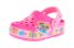 Zueco nina crocslights butterfly crocs rosa 