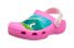 Zueco nina frozen fever crocs rosa 