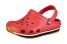 Zueco nino retro kids crocs rojo 