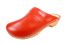 Zueco piel f1 women buxa rojo 