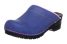 Original-Eden - Zueco de piel Zueco piel original eden sanita azul